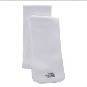 White Northface Scarf
